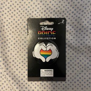 Disney Mickey Mouse pride button